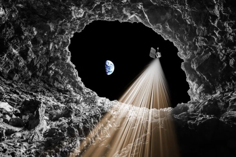 Ay yüzeyinin derinliklerindeki gizli mağara gelecekte insanlar için koloni olabilir